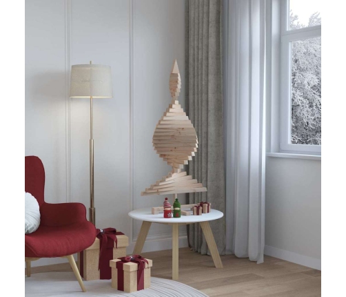 Ziemassvētku Koki Ar Statīvu Dabiska 120 Cm Priedes Masīvkoks Vidaxl