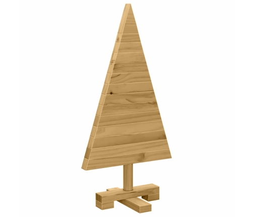 Ziemassvētku Koki Ar Statīvu Brūna 60 Cm Priedes Masīvkoks Vidaxl