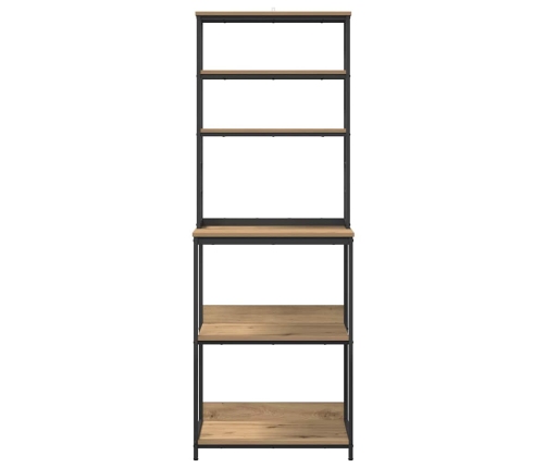 Virtuves Plaukts Artisānā Ozols 60 X 40 X 168 Cm Vidaxl