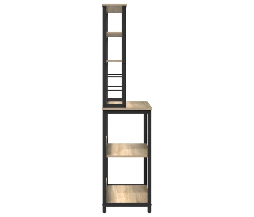 Virtuves Plaukts Sonoma Ozols 80 X 40 X 168 Cm Vidaxl