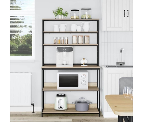 Virtuves Plaukts Sonoma Ozols 100 X 40 X 168 Cm Vidaxl