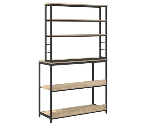 Virtuves Plaukts Sonoma Ozols 100 X 40 X 168 Cm Vidaxl