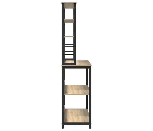 Virtuves Plaukts Sonoma Ozols 100 X 40 X 168 Cm Vidaxl