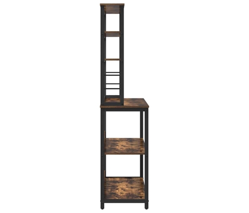 Virtuves Plaukts Dūmaka Ozols 100 X 40 X 168 Cm Vidaxl