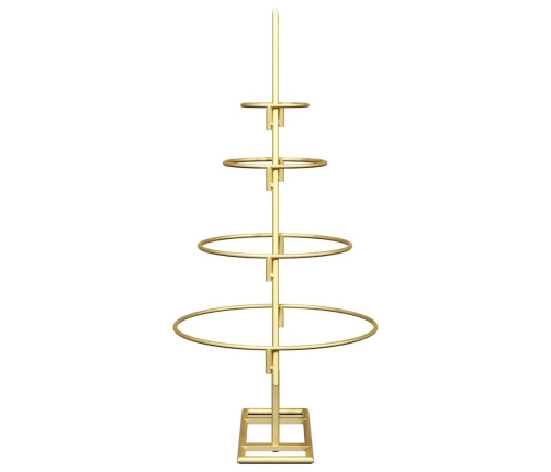 Metāla Ziemassvētku Koks Zelts 60 Cm Pulverkrāsots Tērauds Vidaxl