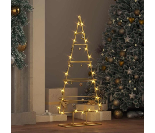 Metāla Ziemassvētku Koks Zelts 90 Cm Pulverkrāsots Tērauds Vidaxl