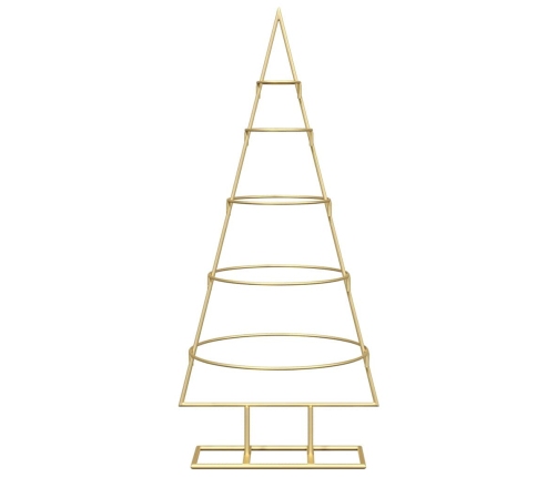 Metāla Ziemassvētku Koks Zelts 90 Cm Pulverkrāsots Tērauds Vidaxl