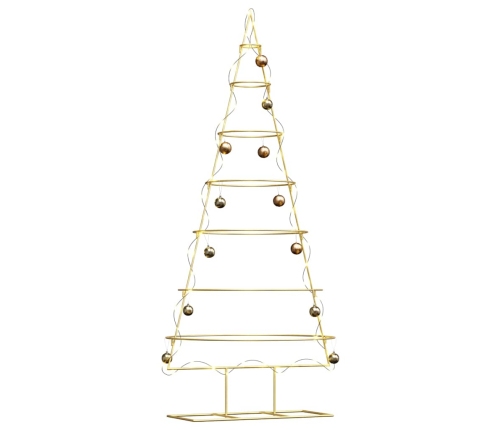 Metāla Ziemassvētku Koks Zelts 180 Cm Pulverkrāsots Tērauds Vidaxl