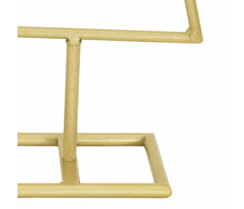 Metāla Ziemassvētku Koks Zelts 60 Cm Pulverkrāsots Tērauds Vidaxl