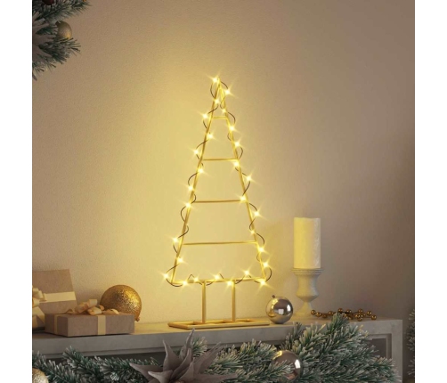 Metāla Ziemassvētku Koks Zelts 60 Cm Pulverkrāsots Tērauds Vidaxl