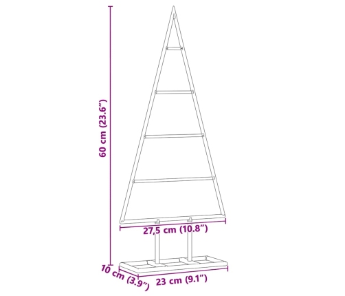 Metāla Ziemassvētku Koks Zelts 60 Cm Pulverkrāsots Tērauds Vidaxl