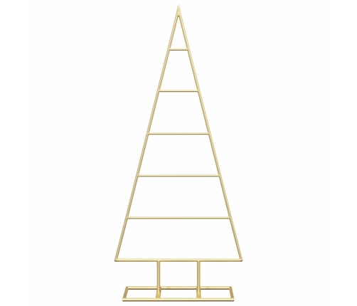 Metāla Ziemassvētku Koks Zelts 90 Cm Pulverkrāsots Tērauds Vidaxl