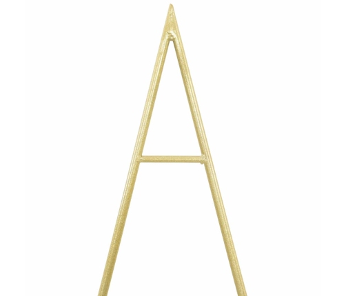 Metāla Ziemassvētku Koks Zelts 125 Cm Pulverkrāsots Tērauds Vidaxl