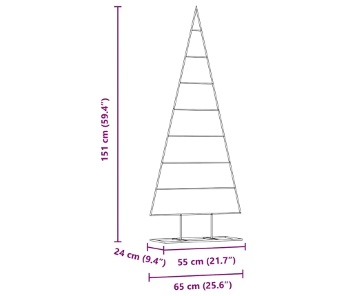 Metāla Ziemassvētku Koks Zelts 150 Cm Pulverkrāsots Tērauds Vidaxl