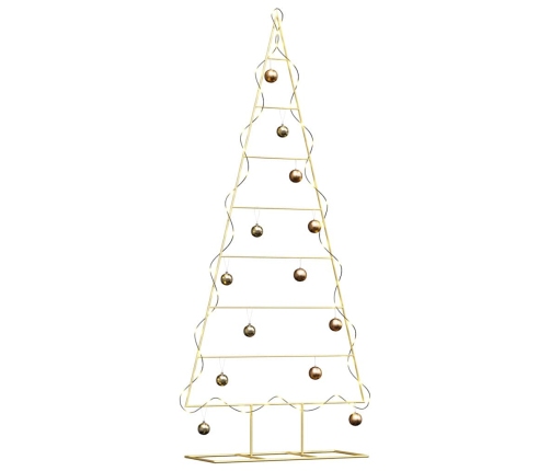 Metāla Ziemassvētku Koks Zelts 180 Cm Pulverkrāsots Tērauds Vidaxl