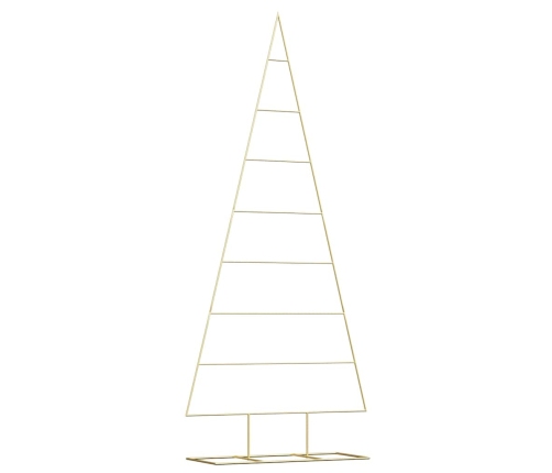 Metāla Ziemassvētku Koks Zelts 210 Cm Pulverkrāsots Tērauds Vidaxl