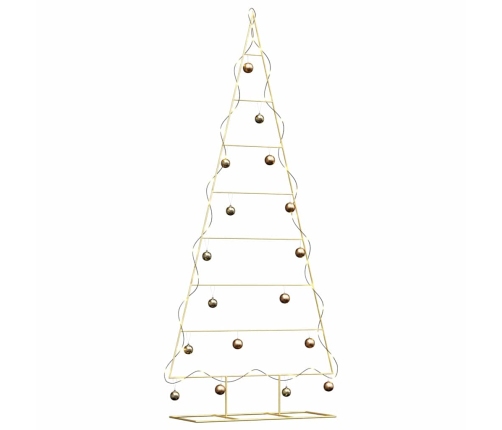 Metāla Ziemassvētku Koks Zelts 210 Cm Pulverkrāsots Tērauds Vidaxl