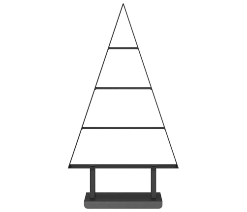 Metāla Ziemassvētku Koks Ar Statīvu Melna 60 Cm Tērauds Vidaxl