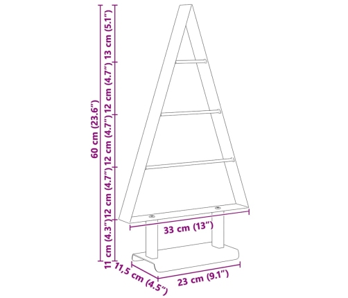 Metāla Ziemassvētku Koks Ar Statīvu Melna 60 Cm Tērauds Vidaxl