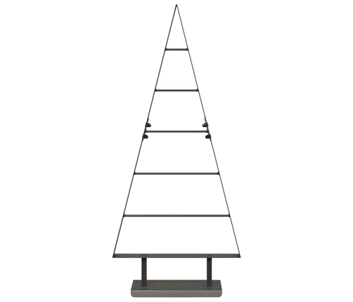 Metāla Ziemassvētku Koks Ar Statīvu Melna 90 Cm Tērauds Vidaxl