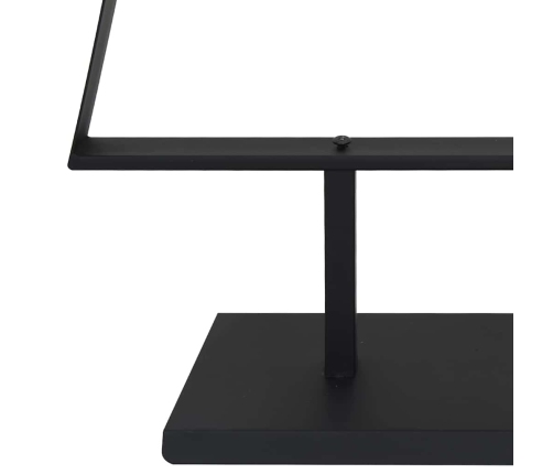 Metāla Ziemassvētku Koks Ar Statīvu Melna 150 Cm Tērauds Vidaxl