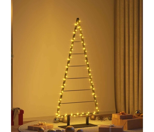 Metāla Ziemassvētku Koks Ar Statīvu Melna 150 Cm Tērauds Vidaxl