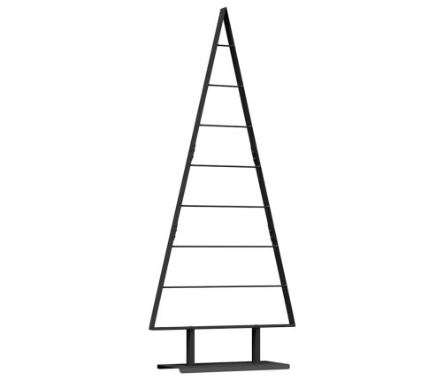 Metāla Ziemassvētku Koks Ar Statīvu Melna 150 Cm Tērauds Vidaxl