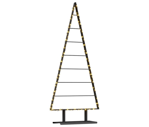 Metāla Ziemassvētku Koks Ar Statīvu Melna 150 Cm Tērauds Vidaxl