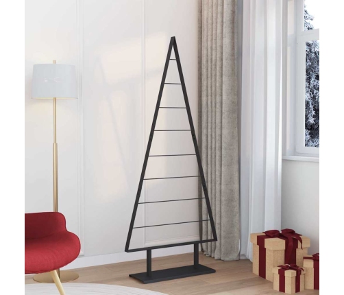 Metāla Ziemassvētku Koks Ar Statīvu Melna 180 Cm Tērauds Vidaxl