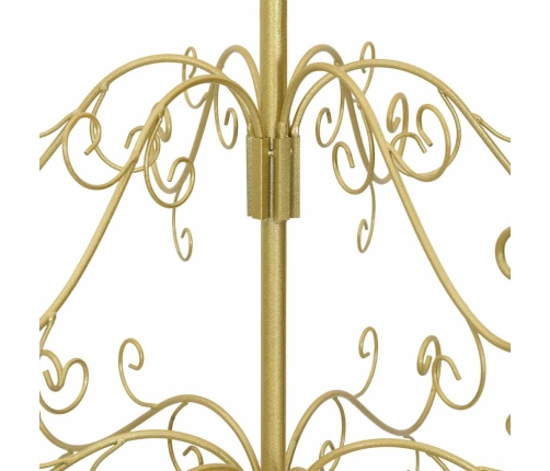 Metāla Ziemassvētku Koks Zelts 180 Cm Pulverkrāsots Tērauds Vidaxl