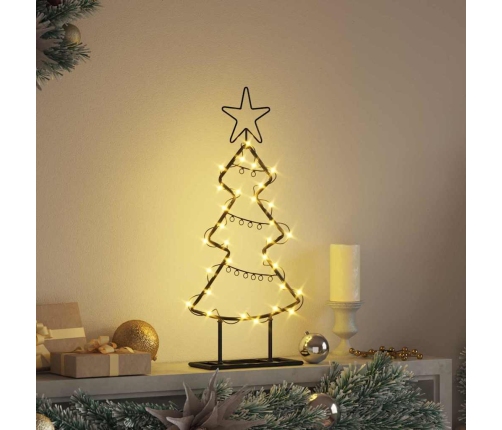 Metāla Ziemassvētku Koks Ar Statīvu Melna 60 Cm Tērauds Vidaxl