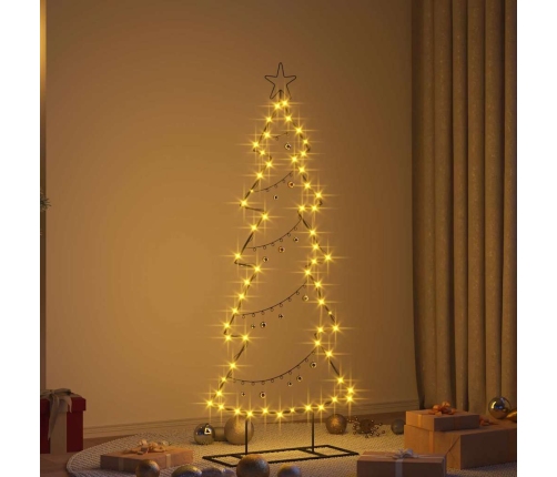 Metāla Ziemassvētku Koks Ar Statīvu Melna 150 Cm Tērauds Vidaxl