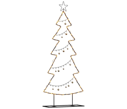 Metāla Ziemassvētku Koks Ar Statīvu Melna 150 Cm Tērauds Vidaxl