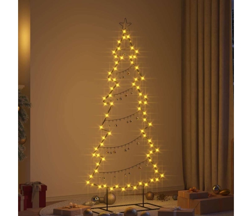 Metāla Ziemassvētku Koks Ar Statīvu Melna 180 Cm Tērauds Vidaxl