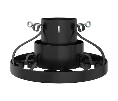 Ziemassvētku Eglītes Statīvs Melna 40 X 40 X 21 Cm Tērauds Vidaxl