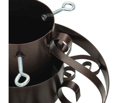 Ziemassvētku Eglītes Statīvs Antikva Vara 40 X 40 X 20.5 Cm Vidaxl