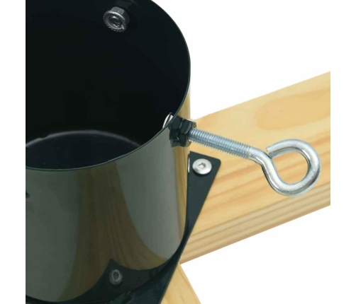 Ziemassvētku Eglītes Statīvs 1.73 Zaļa 50 X 50 X 16 Cm Vidaxl