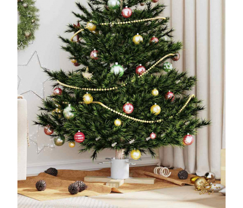 Ziemassvētku Eglītes Statīvs 1.73 Balts 50 X 50 X 16 Cm Vidaxl