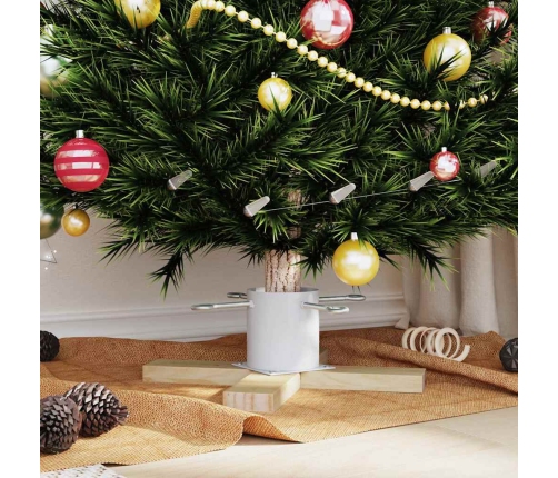 Ziemassvētku Eglītes Statīvs 1.73 Balts 50 X 50 X 16 Cm Vidaxl