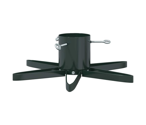 Ziemassvētku Eglītes Statīvs Zaļa 49 X 49 X 15,5 Cm Tērauds Vidaxl