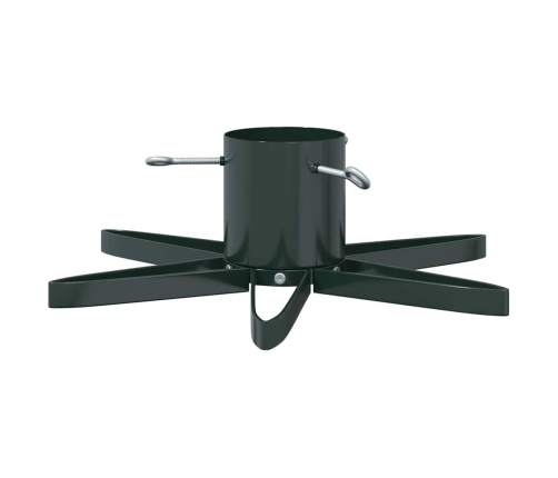 Ziemassvētku Eglītes Statīvs Zaļa 49 X 49 X 15,5 Cm Tērauds Vidaxl