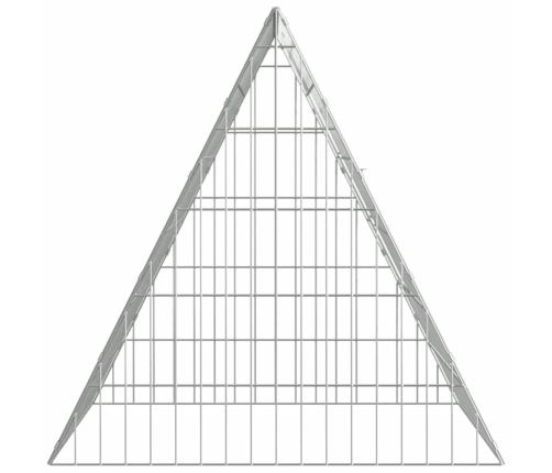 Vistu Būris Sudraba 110 X 55 X 55 Cm Cinkots Tērauds Vidaxl