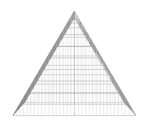 Vistu Būris Sudraba 110 X 100 X 85 Cm Cinkots Tērauds Vidaxl