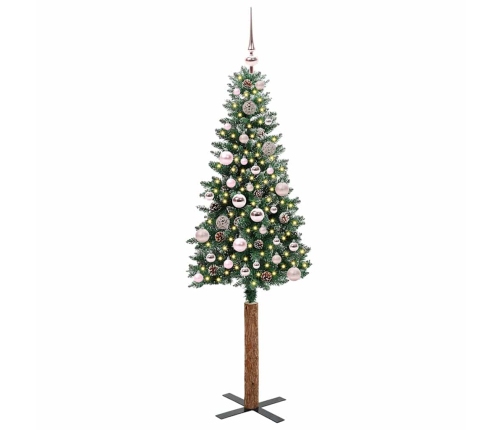 Tievā Ziemassvētku Egle Su 150 Led Zaļš Un Balts 150 Cm Vidaxl