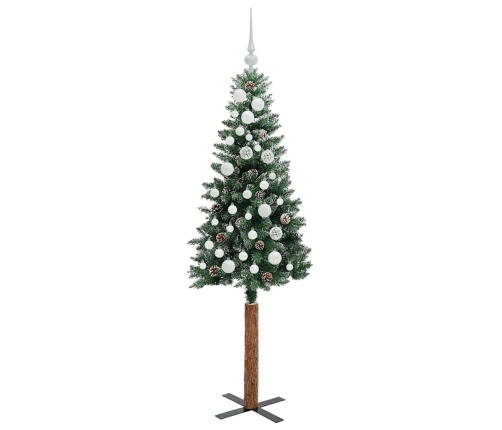 Tievā Ziemassvētku Egle Su 150 Led Zaļš Un Balts 150 Cm Vidaxl