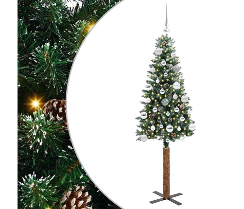 Tievā Ziemassvētku Egle Su 150 Led Zaļš Un Balts 150 Cm Vidaxl