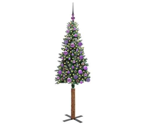 Tievā Ziemassvētku Egle Su 150 Led Zaļš Un Balts 150 Cm Vidaxl