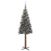 Tievā Ziemassvētku Egle Su 150 Led Zaļš Un Balts 150 Cm Vidaxl