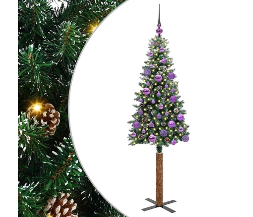 Tievā Ziemassvētku Egle Su 150 Led Zaļš Un Balts 150 Cm Vidaxl