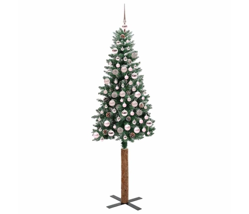 Tievā Ziemassvētku Egle Su 300 Led Zaļš Un Balts 180 Cm Vidaxl